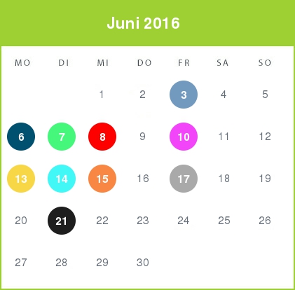 Kindergeld-Auszahlungstermine für Juni 2016
