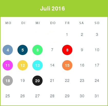 Kindergeld-Auszahlungstermine für Juli 2016