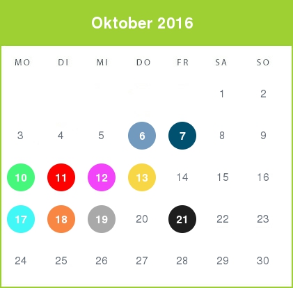 Kindergeld-Auszahlungstermine für Oktober 2016