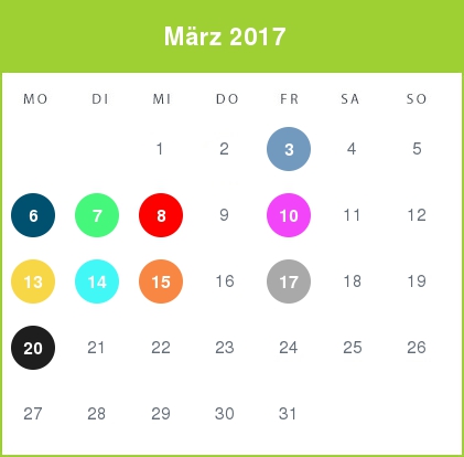 Kindergeld-Auszahlungstermine für März 2017