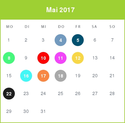 Kindergeld-Auszahlungstermine für Mai 2017