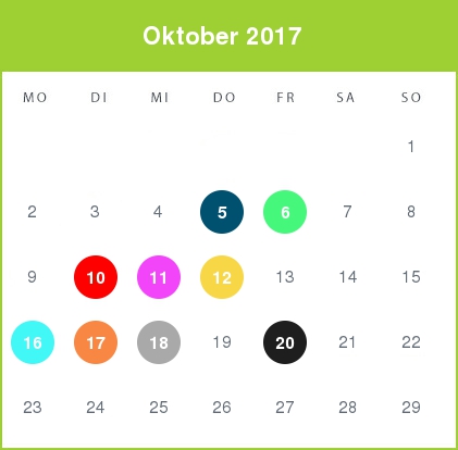 Kindergeld-Auszahlungstermine für Oktober 2017