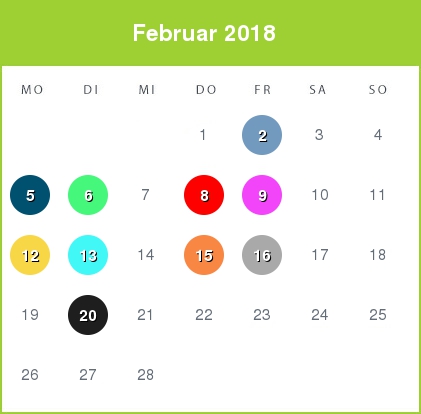 Kindergeld-Auszahlungstermine für Februar 2018