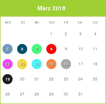 Kindergeld-Auszahlungstermine für März 2018