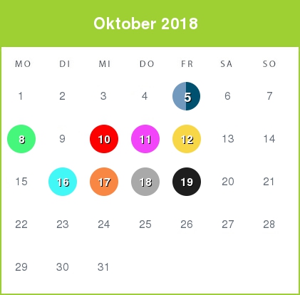 Kindergeld-Auszahlungstermine für Oktober 2018