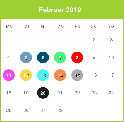 Kindergeld-Auszahlungstermine für Februar 2019
