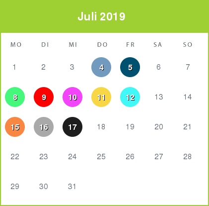 Kindergeld-Auszahlungstermine für Juli 2019