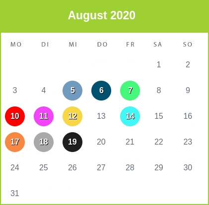 Kindergeld-Auszahlungstermine für August 2020