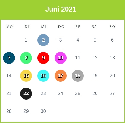 Kindergeld-Auszahlungstermine für Juni 2021