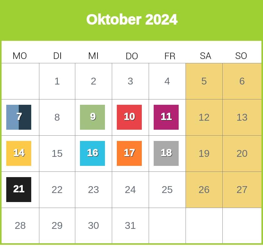 Kindergeld-Auszahlungstermine für Oktober 2023